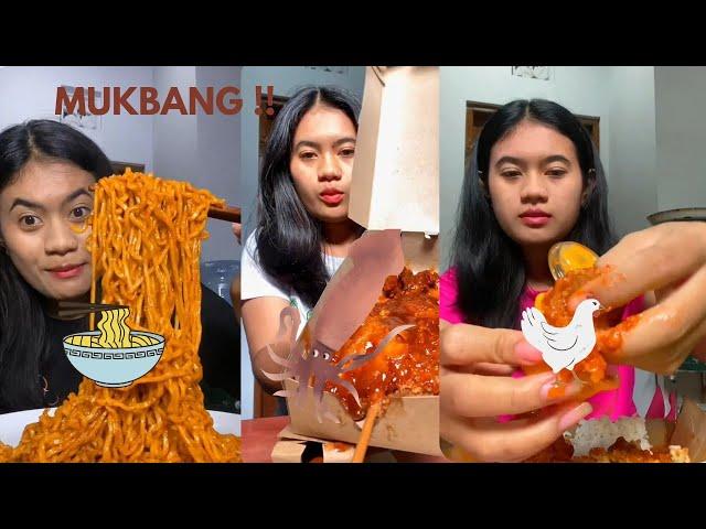 KUMPULAN VIDEO MUKBANG MAKANAN PEDAS & BIKIN NGILER |  hey_chandraa