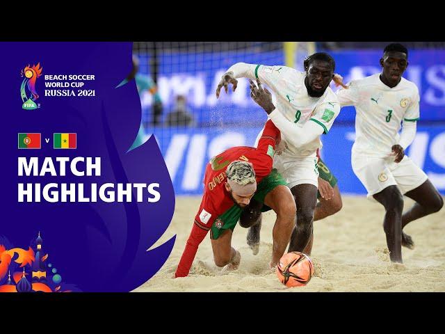 Portugal v Senegal | FIFA Beach Soccer World Cup 2021 | Match Highlights