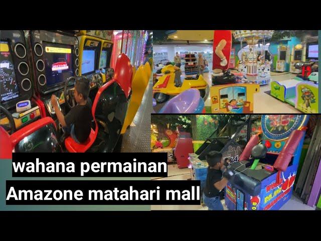 bermain di wahana permainan matahari mall || permainan amazone matahari mall #mataharimall #hermes