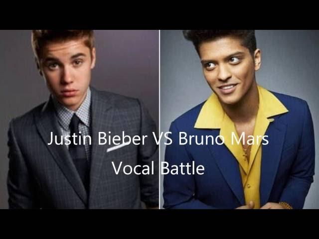 Vocal Battle: Justin Bieber vs Bruno Mars - Best Lives And High Notes