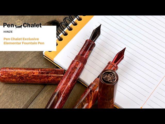 Hinze Pen Chalet Exclusive Elementar Fountain Pen