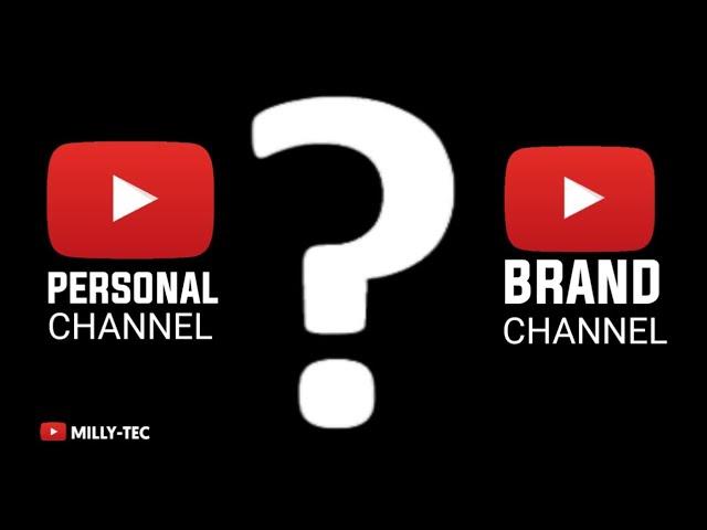 How To Check If Your Channel is Personal or Brand Account