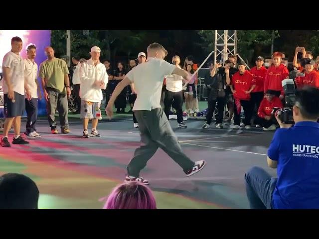 Rusia Bboys cypher in Viet Nam