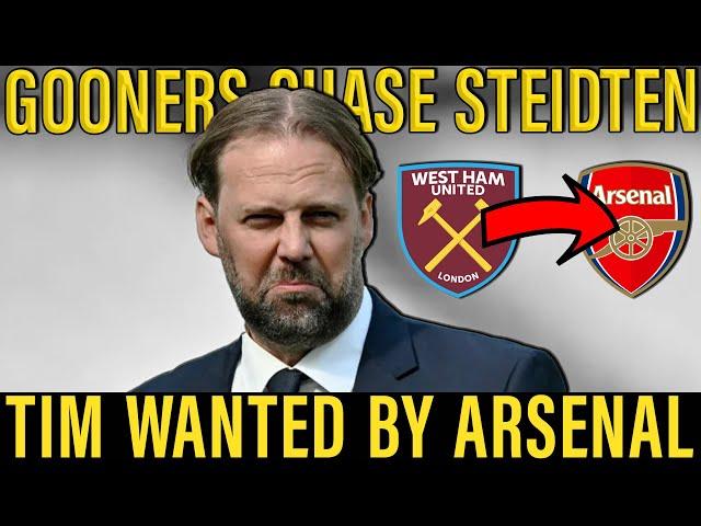 Tim Steidten and  Kudus to Arsenal? West Ham Director of Football Linked with Move to Arteta's Men