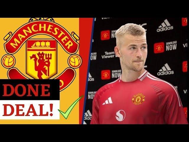 MAJOR SHOCKER  MANCHESTER UNITED'S PURSUIT OF MATTHIJS DE LIGT HITS A SNAG 