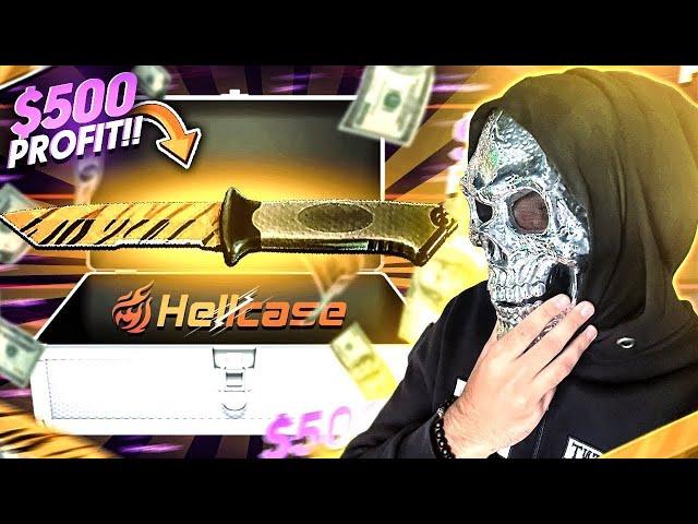 HELLCASE URSUS KNIFE TIGER TOOTH INSANE !! HELLCASE PROMO CODE 2024 ! HELLCASE 2024