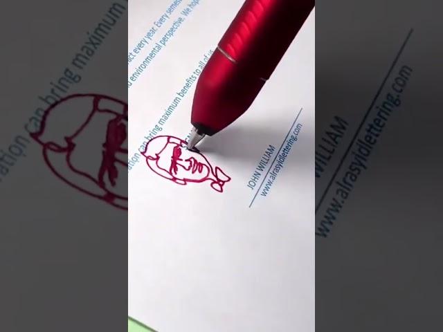 Signature +999#signature #cartoonist #artviralvideo