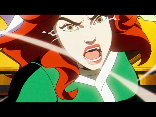Rogue His Name Was Gambit Remember It and Sunspot vs Bastion Full Fight Scene X-Men 97 Episode 10