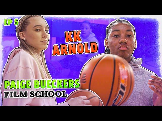 Paige Bueckers Breaks Down Future UConn Teammate! 5-Star PG KK Arnold Teaches Her Signature Move 