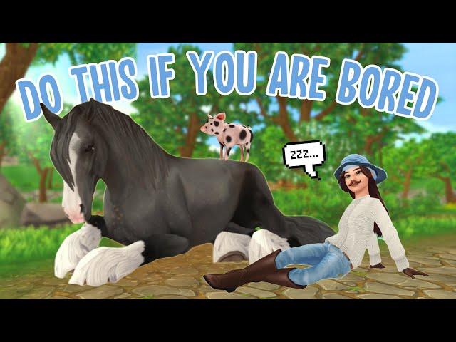 150+ THINGS TO DO WHEN YOU ARE *BORED* IN STAR STABLE...