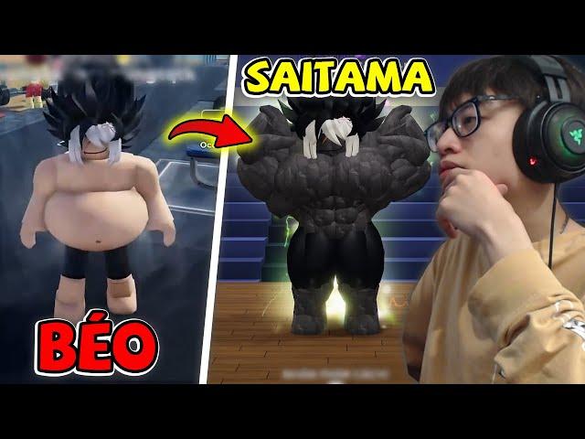 HÙNG AKIRA VÀ HÀNH TRÌNH LUYỆN TẬP TRỞ THÀNH SAITAMA VÌ BỊ KHINH THƯỜNG TRONG GYM LEAGUE ROBLOX