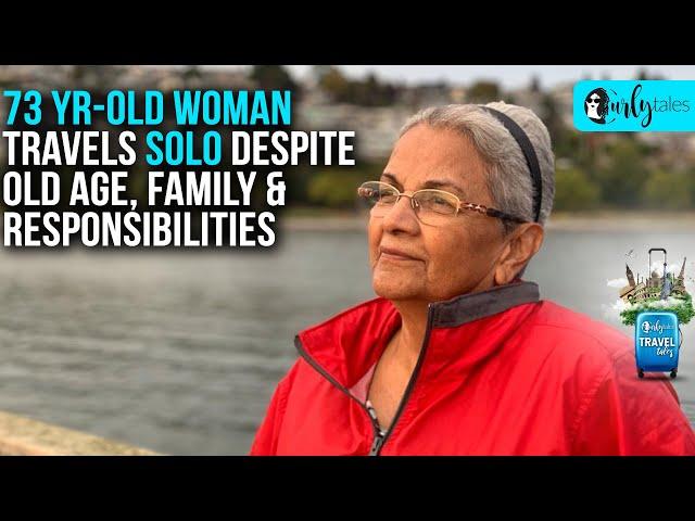 73Yr Old Woman Travels Solo Despite Age, Family & Responsibilities | Travel Tales Ep 20 |Curly Tales