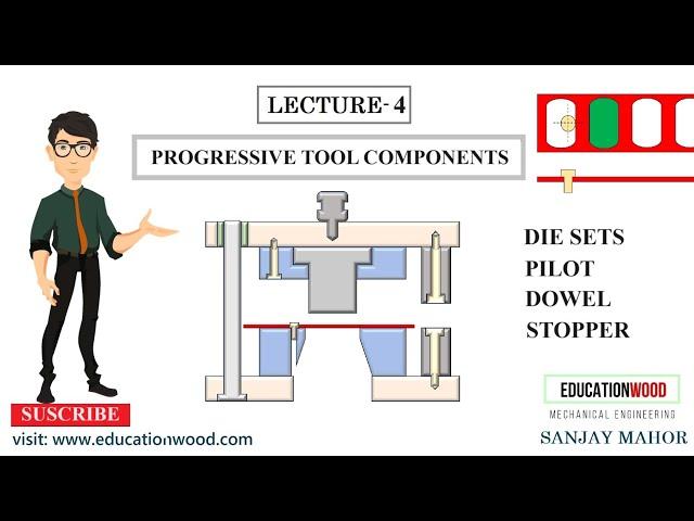 Lecture-4 Important Components of Press Tool/Progressive die components