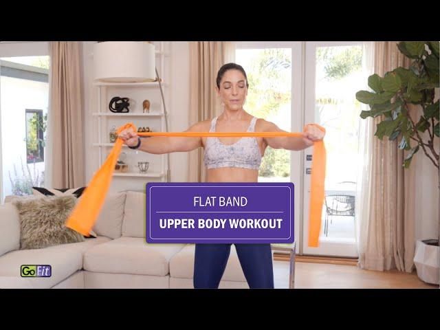 GoFit Flat Band - Upper Body Workout (8 min.)