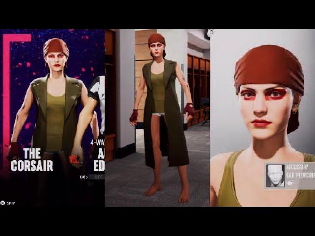 AEW Fight Forever The Corsair (Assassin's Creed: Revelations) Character Creation