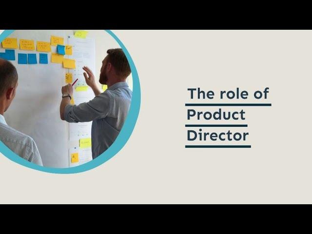 The role of a Product Director