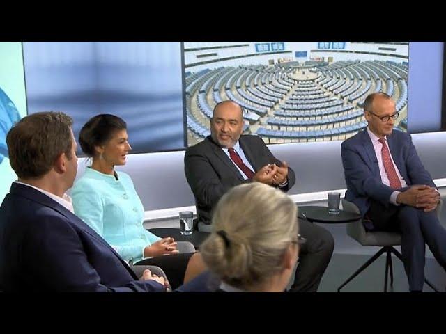 LIVE: ntv Talk Spezial: Europawahl 2024 – Runde der Parteichefs