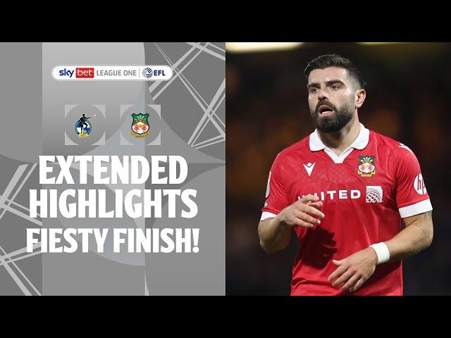 FIESTY FINISH! | Bristol Rovers v Wrexham extended highlights