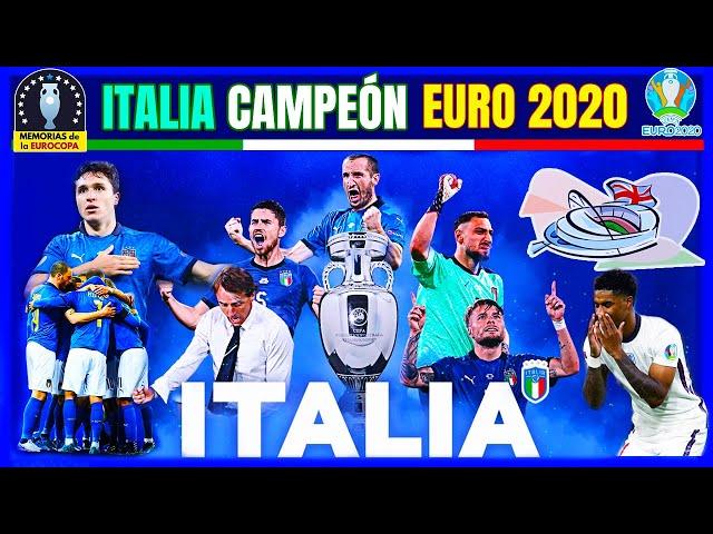 EURO 2020  ITALIA CAMPEÓN en Wembley 󠁧󠁢󠁥󠁮󠁧󠁿 La PELÍCULA de la Eurocopa 2021*