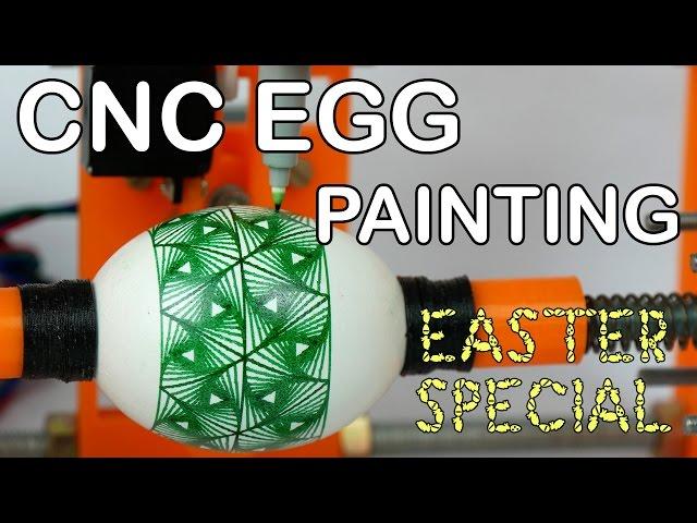 Painting Easter Eggs - The Engineer's Way