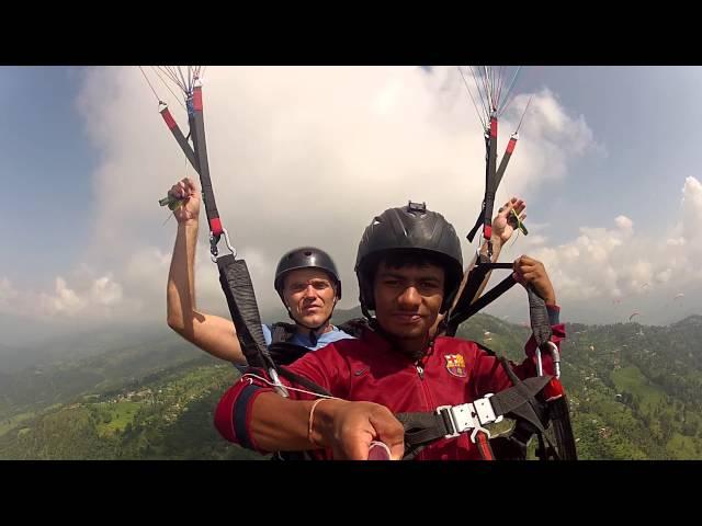 Ramji-paragliding at sharankkot,pokhara.nepal