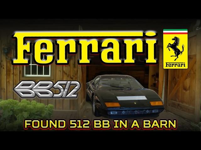 FOUND 1981 Ferrari 512 BB sitting for over 30 years