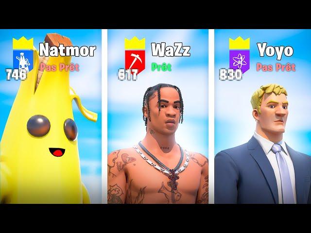 Quel YOUTUBER gagnera le plus de NIVEAUX en 1H ? (ft. Natmor et Yoyo)