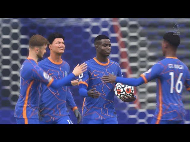 Youssoufa Moukoko scores 13 minute hat-trick  #fifa22 #fifa22careermode #hattrick