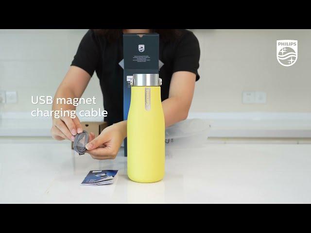 Unboxing of Philips GoZero Smart UV Bottle - AWP2788