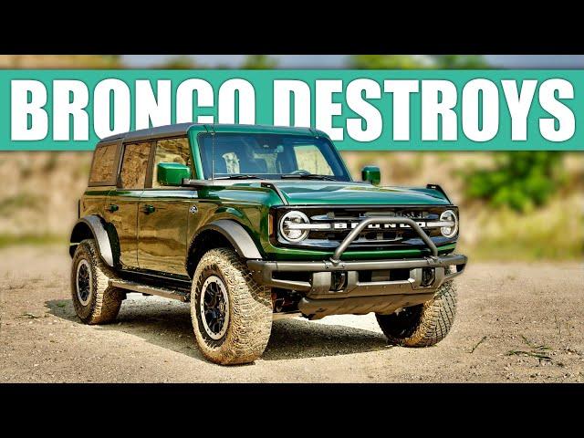 The Ford Bronco Destroys The Competition - 10 Key Features (Off-Road)