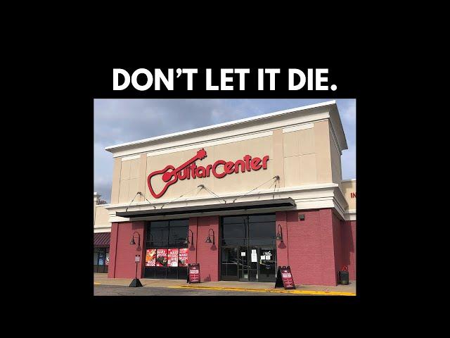 We LOST Sam Ash Music Stores... We MUST save Guitar Center NEW CEO!