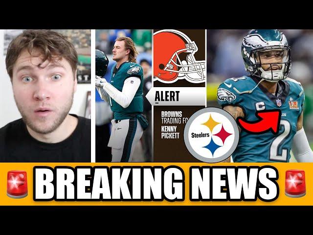 Kenny Pickett Traded To The Cleveland Browns  + What Is Going On With Darius Slay??