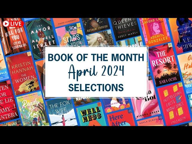 Book of the Month Selections | April 2024