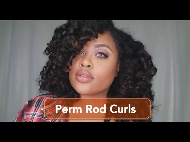 Perm Rod On Best Natural Looking Kinky Curly Weave! - FabulousNat