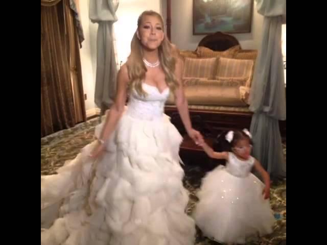 Mariah Carey Vine: Mommy and princess Monroe