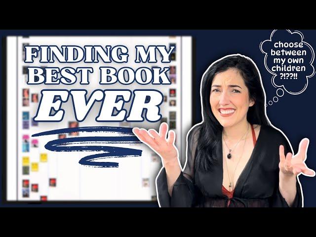 Every 5 star competes to find MY BEST BOOK OF ALL TIME?!?!