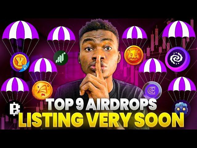 TOP 9 Tap To Earn AIRDROPS That Will Be Listing Very Soon | make money online 2024