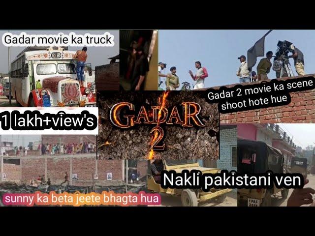 Gadar 2 movie making Gadar 2 movie shooting movie leak sanny Deol utkrush Sharma Farman Delhi Vlogs