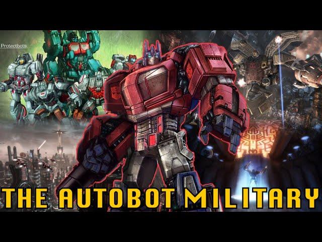 The Complete History, Lore & Power Of The Autobot Military In Transformers WFC(Explained)