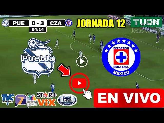 Puebla vs. Cruz Azul en vivo, donde ver, a que hora juega Puebla vs. Cruz Azul Liga MX Apertura 2024