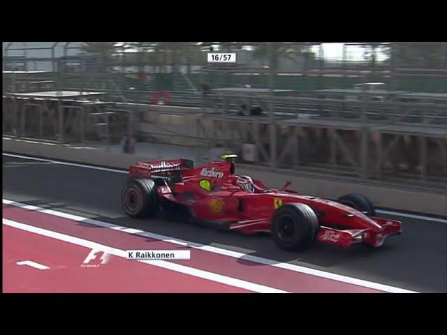 Raikkonen vs Alonso vs Heidfeld - 2007 Bahrain GP