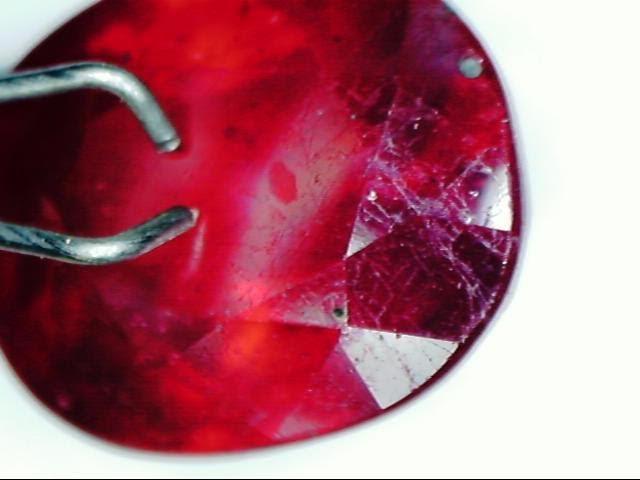 How to tell the difference between Unheated Ruby & Lead Glass Filled Ruby?