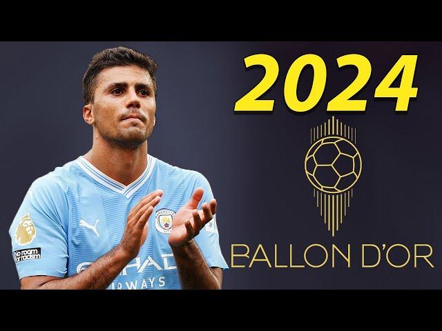 RODRI 2024 Ballon d'Or 🟡 Skills, Tackles & Passes