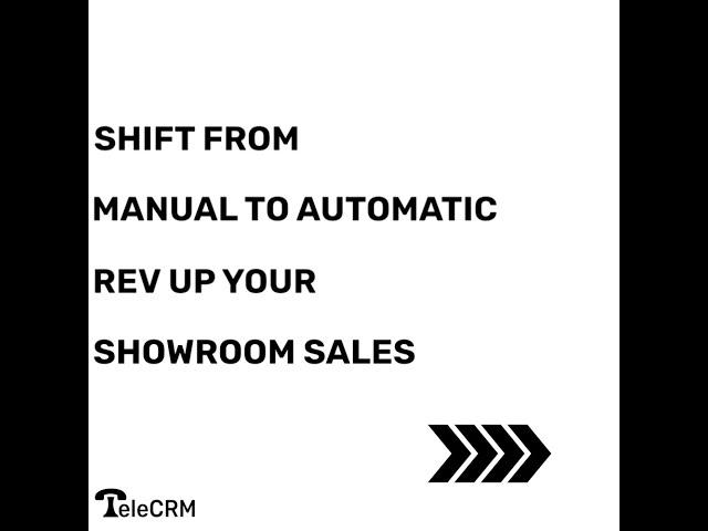 Best CRM for Automobile Industry and Showrooms (Features & how to use it): TeleCRM