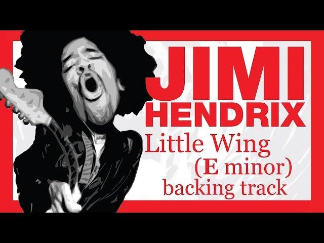 JIMI HENDRIX - Little Wing in Em (14 minutes backing track)