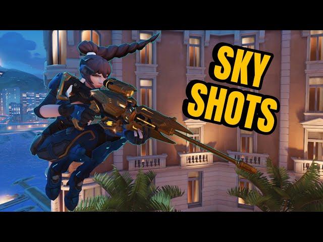 TRICK SHOTS ON WIDOWMAKER ALL GAME LONG | Overwatch 2