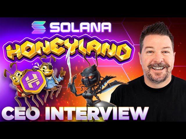 The BEST Solana Mobile Game! Honeyland CEO INTERVIEW