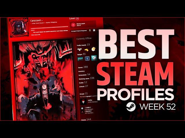 TOP 5 BEST STEAM PROFILES OF THE WEEK | #52