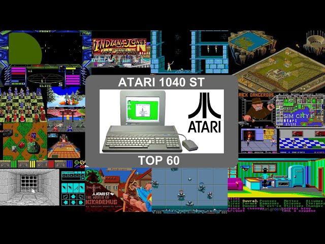 My top ATARI ST games - TOP 60
