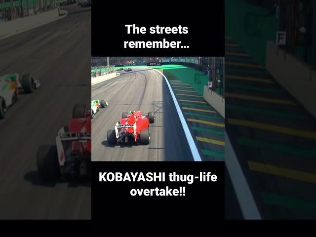 Kobayashi style… #thuglife #小林可夢偉